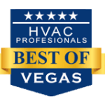 Best HVAC Professionals of Las Vegas Badge